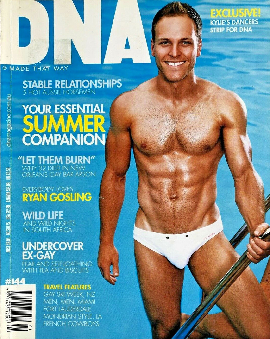 DNA # 144, February 2012 magazine back issue DNA magizine back copy 