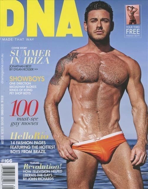DNA # 166 magazine back issue DNA magizine back copy 
