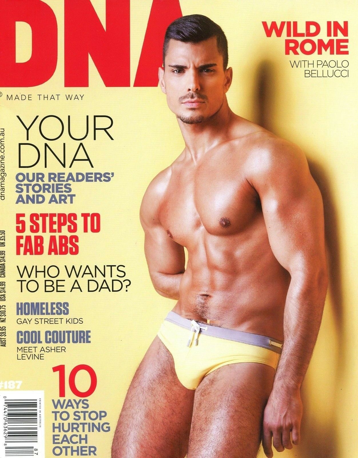 DNA # 187 magazine back issue DNA magizine back copy 