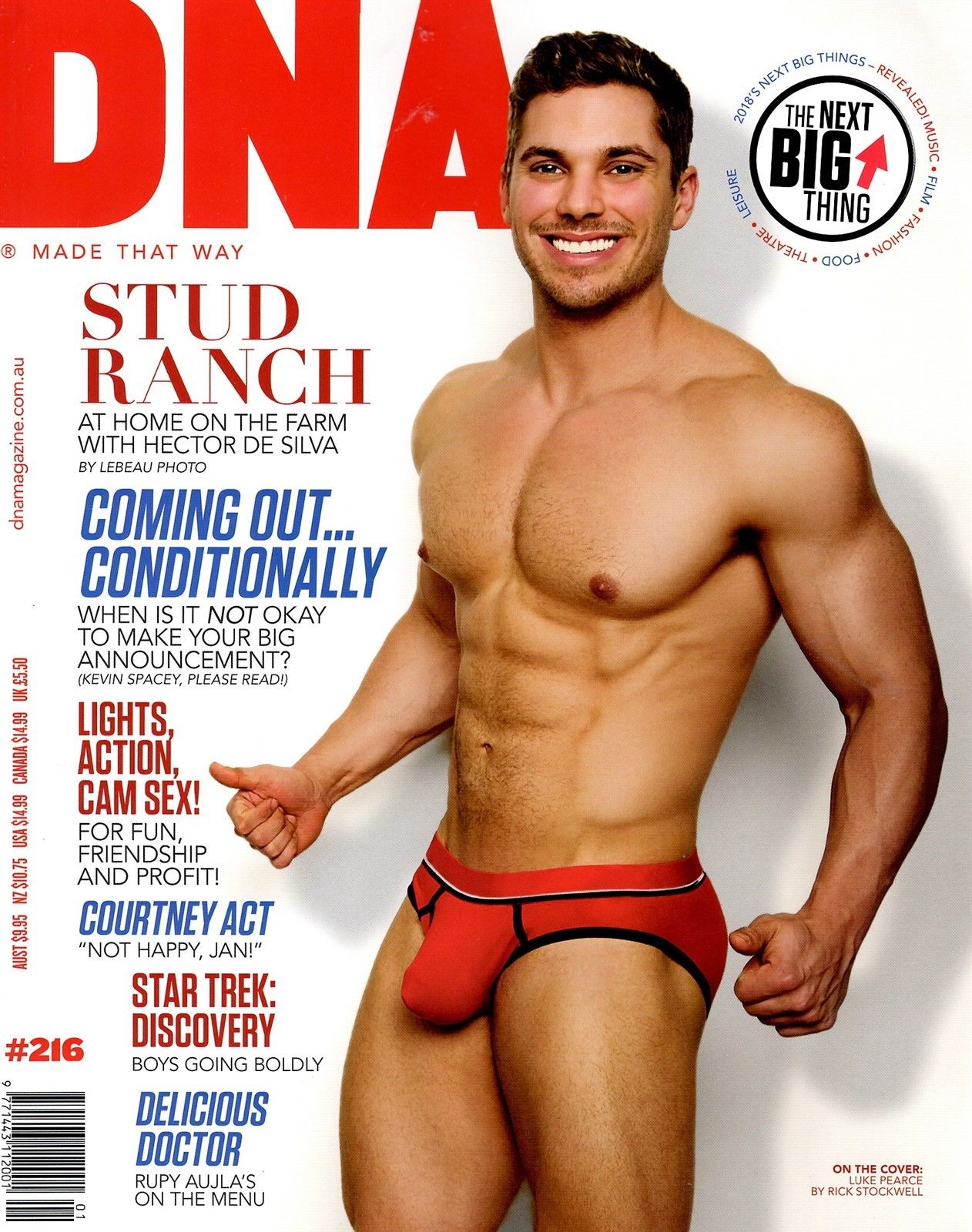 DNA # 216 magazine back issue DNA magizine back copy 