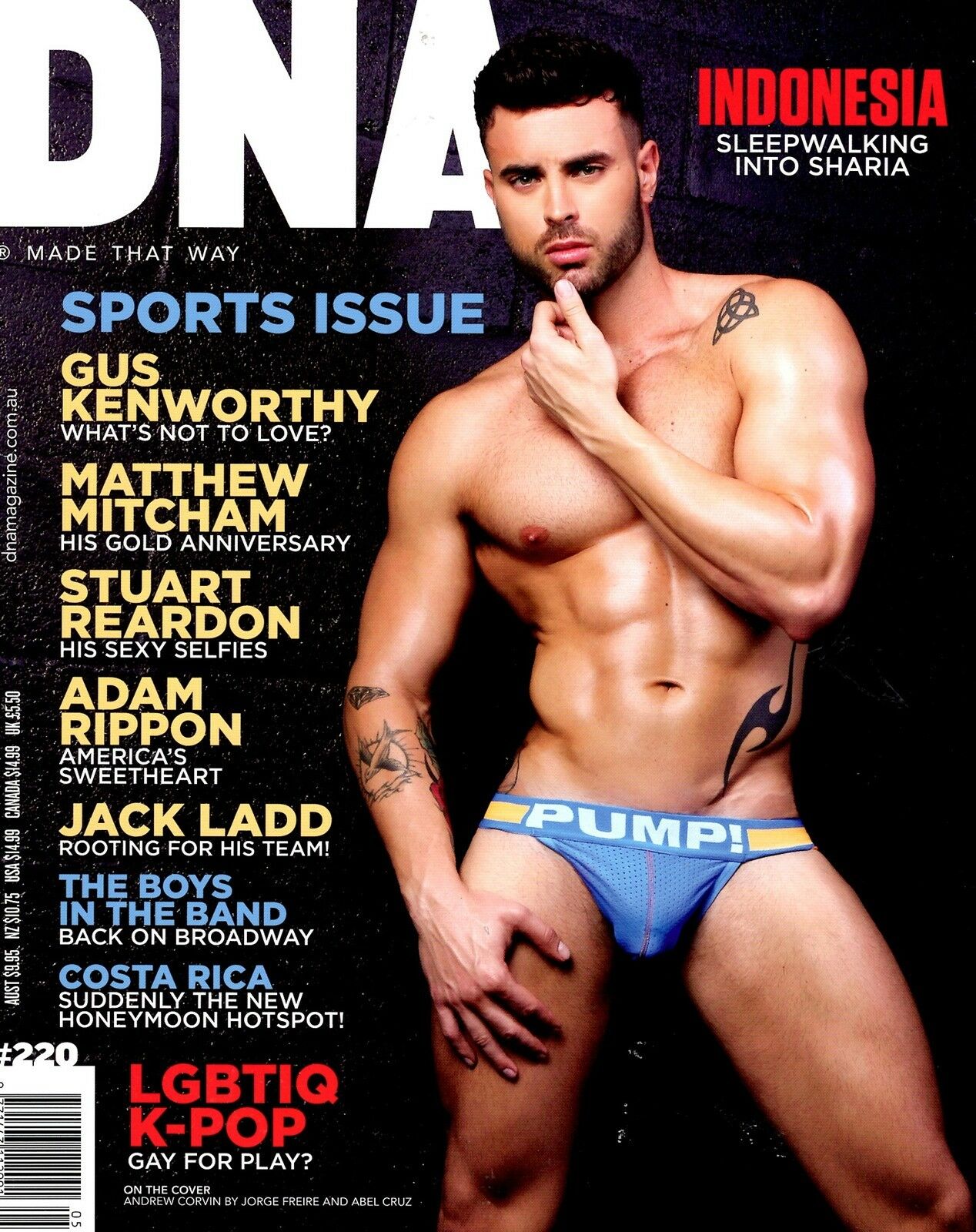 DNA # 220 magazine back issue DNA magizine back copy 