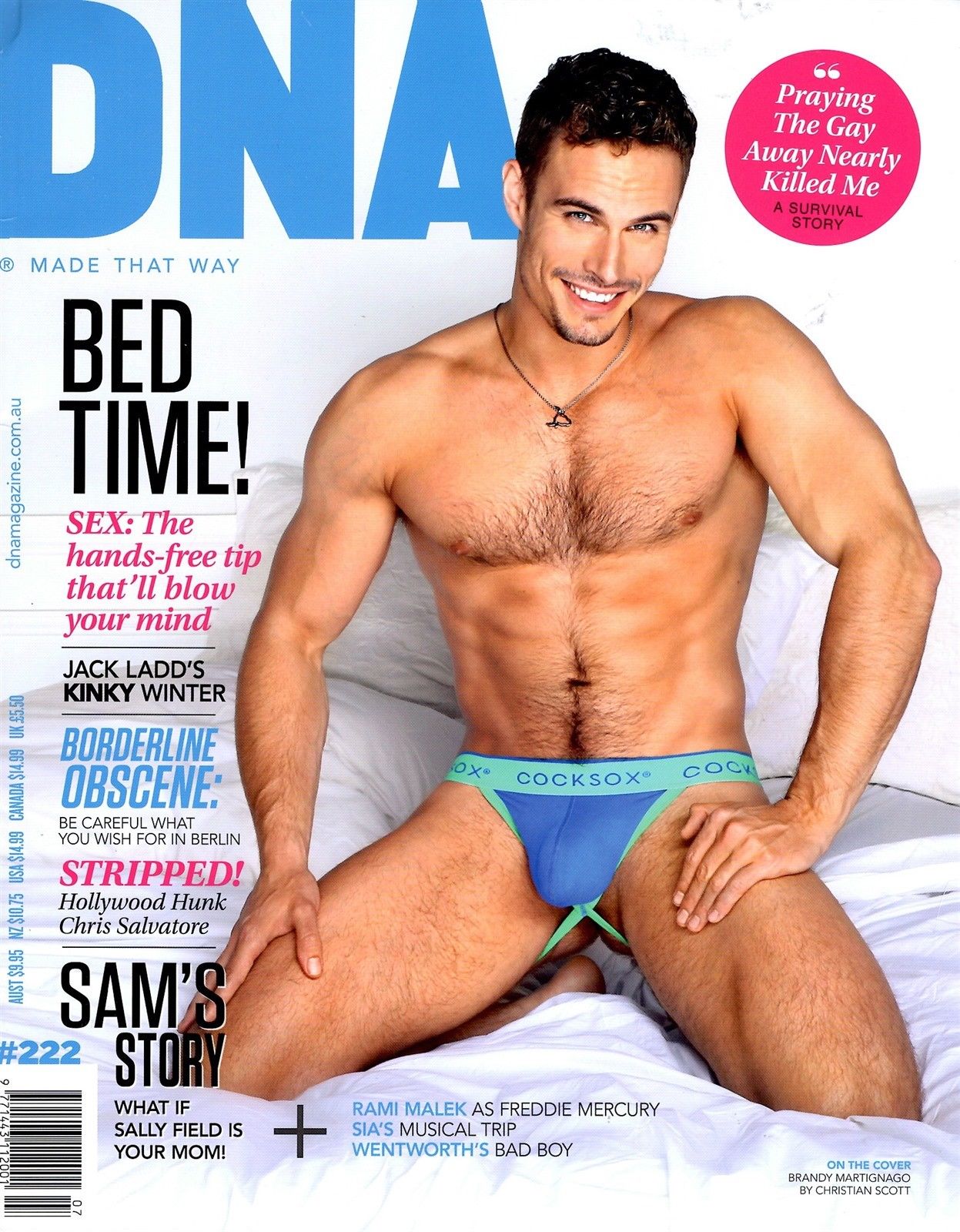 DNA # 222 magazine back issue DNA magizine back copy 