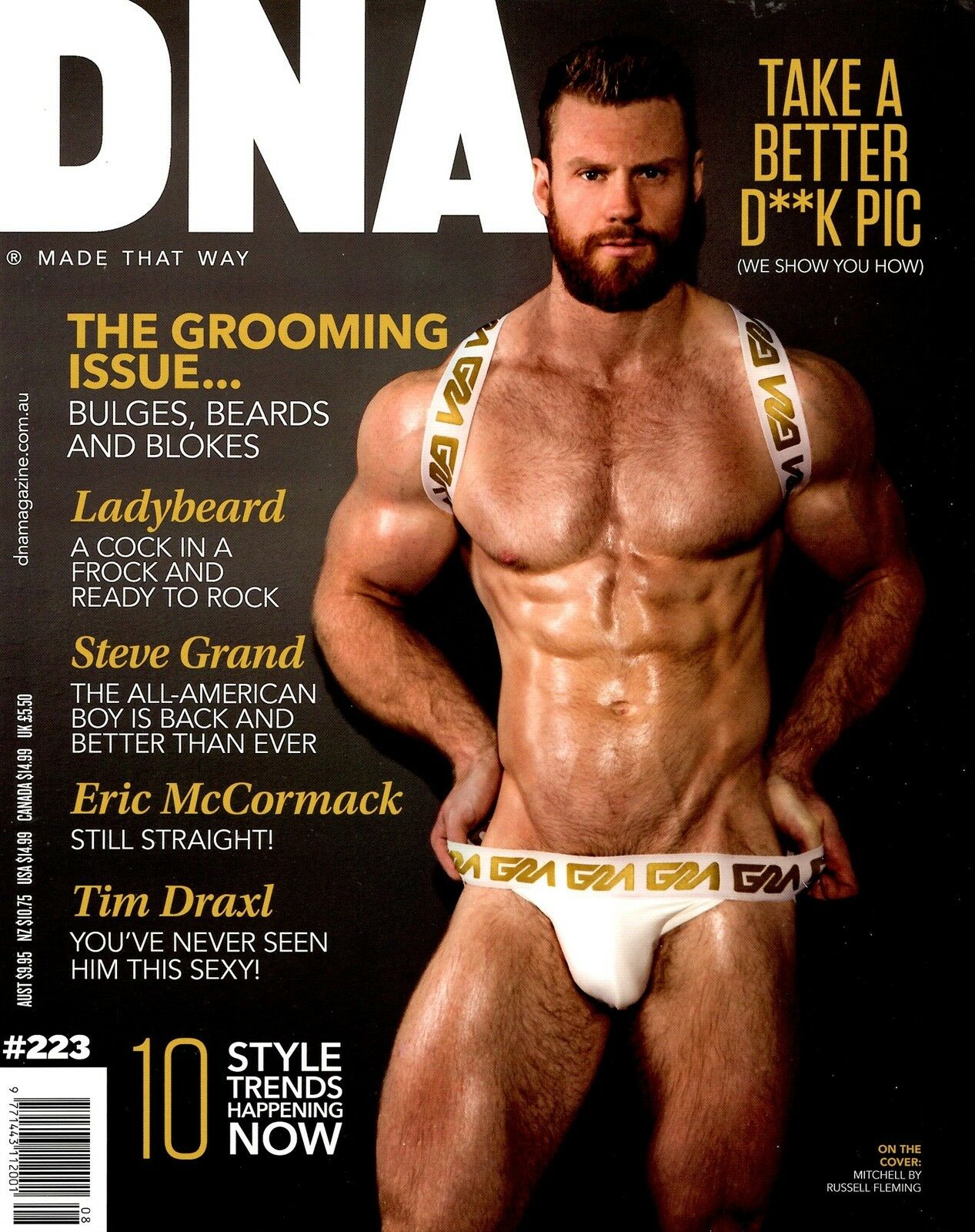 DNA # 223 magazine back issue DNA magizine back copy 