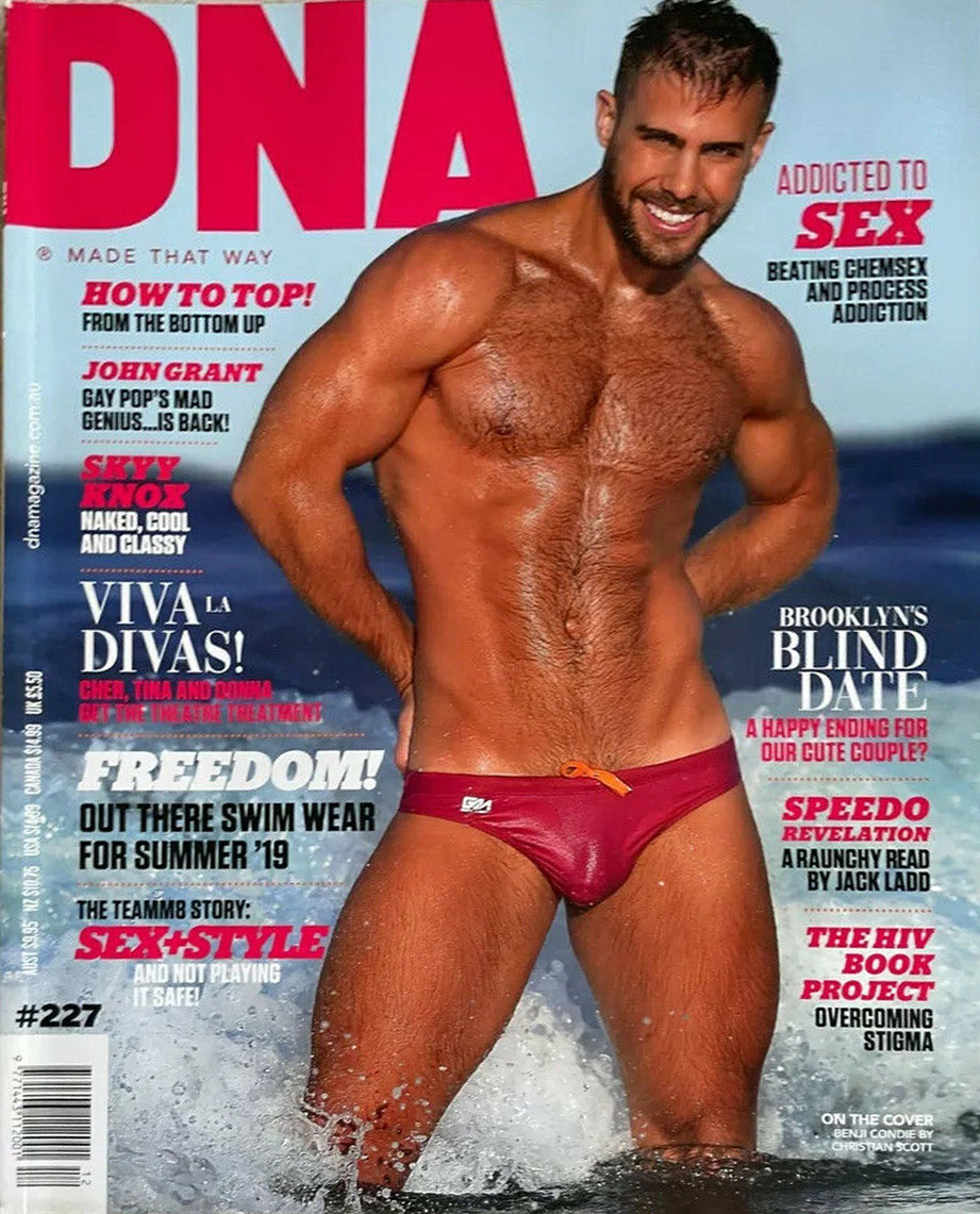 DNA # 227 magazine back issue DNA magizine back copy 