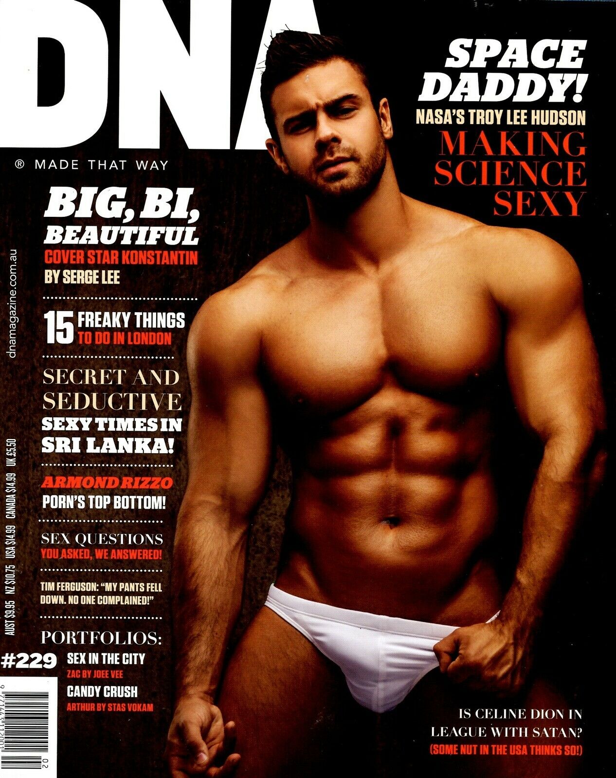 DNA # 229 magazine back issue DNA magizine back copy 