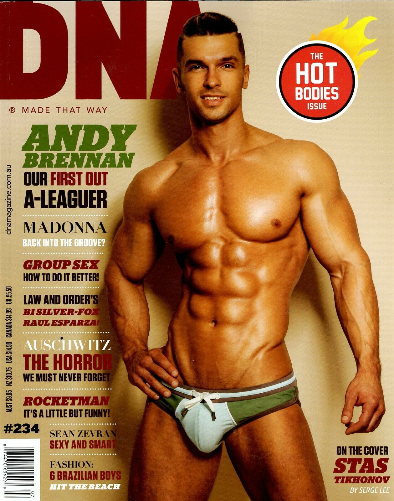 DNA # 234 magazine back issue DNA magizine back copy 