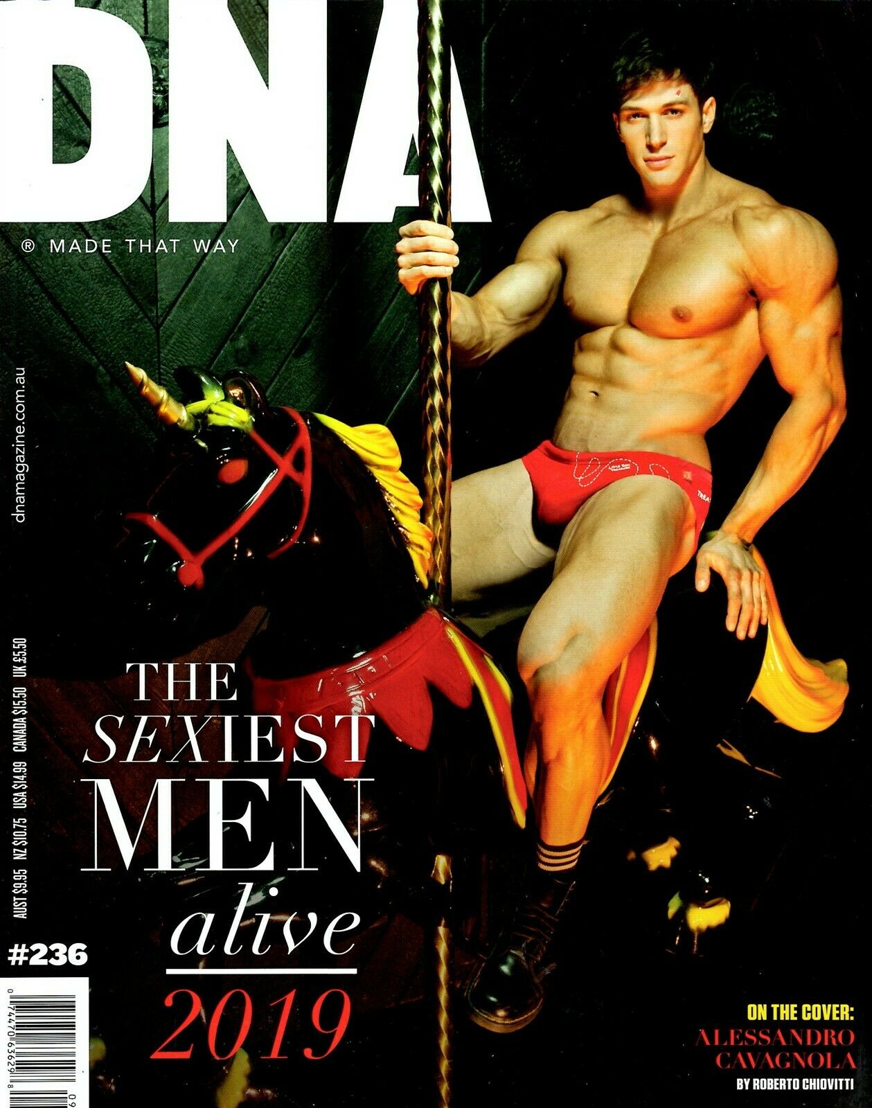 DNA # 236 magazine back issue DNA magizine back copy 