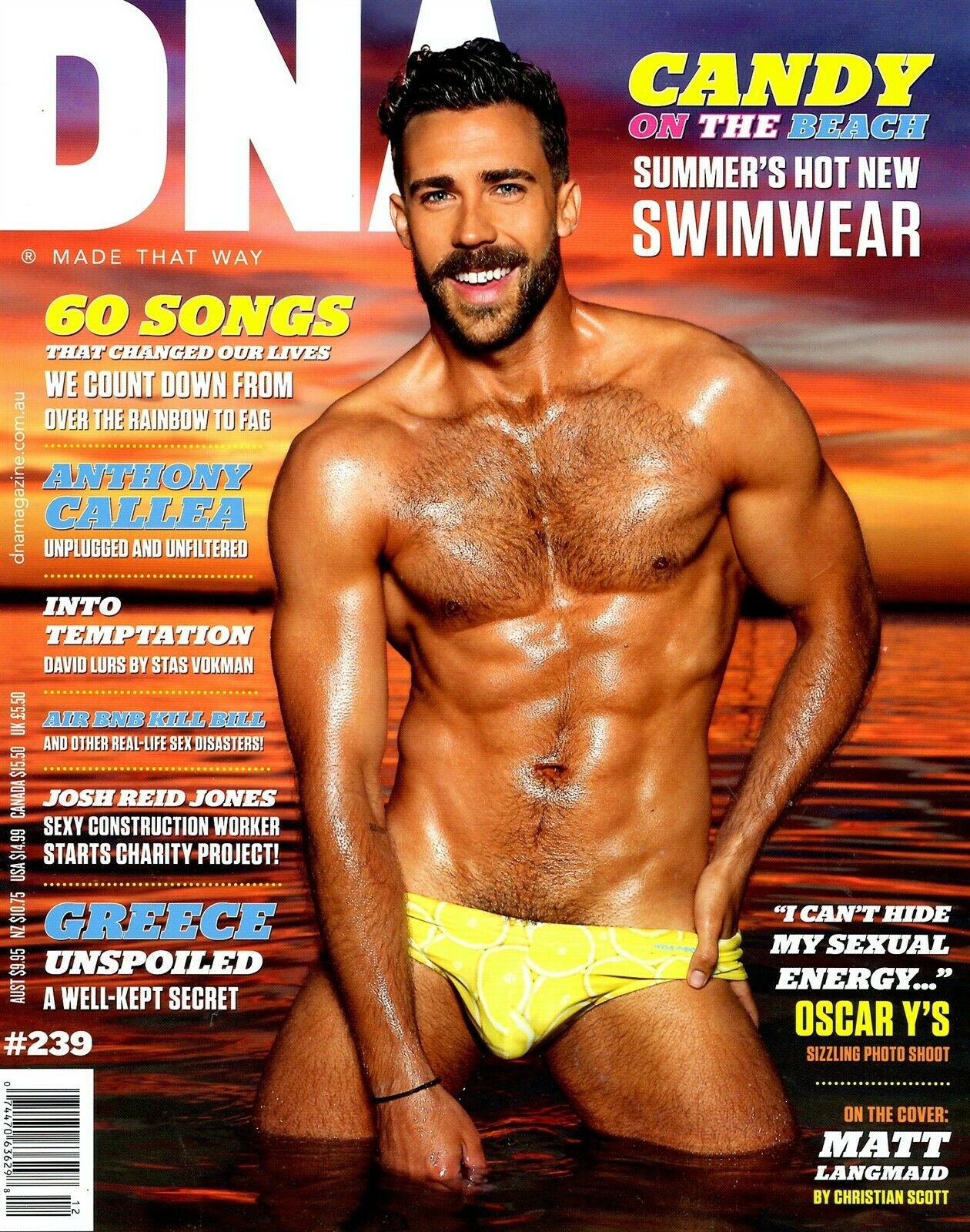 DNA # 239 magazine back issue DNA magizine back copy 