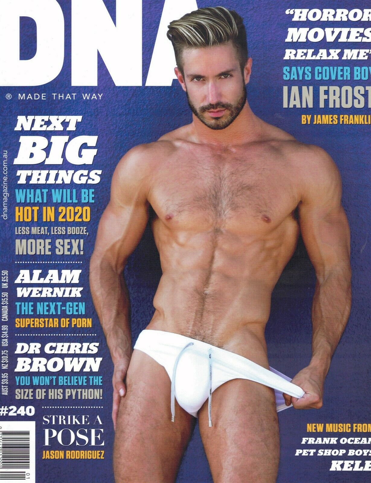 DNA # 240 magazine back issue DNA magizine back copy 
