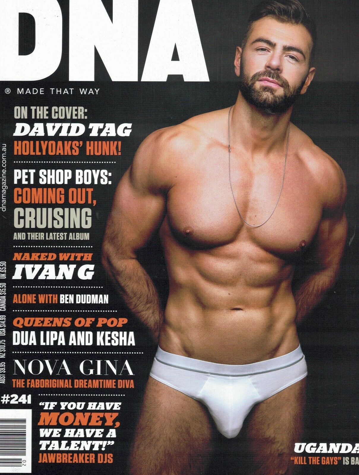 DNA # 241 magazine back issue DNA magizine back copy 