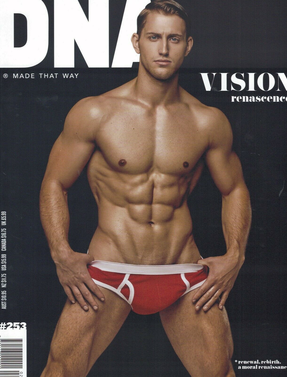 DNA # 253 magazine back issue DNA magizine back copy 