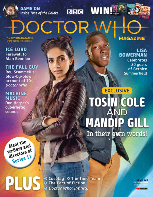 Doctor Who # 529, October 2018 magazine back issue Doctor Who magizine back copy 
