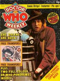 Doctor Who # 1, October 1979 magazine back issue
