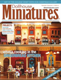 Dollhouse Miniatures # 24, November/December 2011 magazine back issue