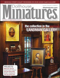Dollhouse Miniatures # 25, January/February 2012 magazine back issue