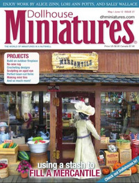 Dollhouse Miniatures # 27, May/June 2012 magazine back issue
