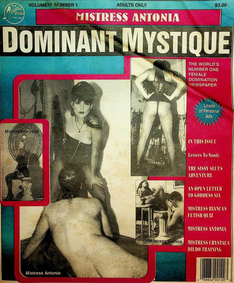 Dominant Mystique Vol. 17 # 1 magazine back issue Dominant Mystique magizine back copy 
