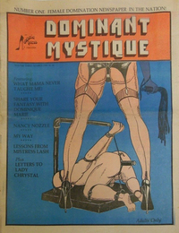 Dominant Mystique Vol. 3 # 1 magazine back issue cover image
