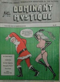 Dominant Mystique Vol. 6 # 11 magazine back issue cover image