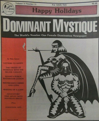Dominant Mystique Vol. 14 # 13 Magazine Back Copies Magizines Mags