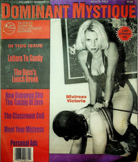 Dominant Mystique Vol. 17 # 11 magazine back issue cover image
