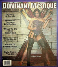 Dominant Mystique Vol. 24 # 1 Magazine Back Copies Magizines Mags