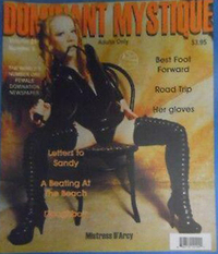 Dominant Mystique Vol. 25 # 5 magazine back issue cover image