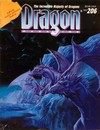Dragon # 206 Magazine Back Copies Magizines Mags