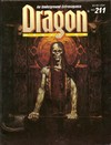 Dragon # 211 Magazine Back Copies Magizines Mags