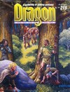 Dragon # 215 Magazine Back Copies Magizines Mags