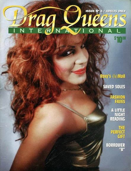 Drag Queens International # 8 magazine back issue Drag Queens International magizine back copy 