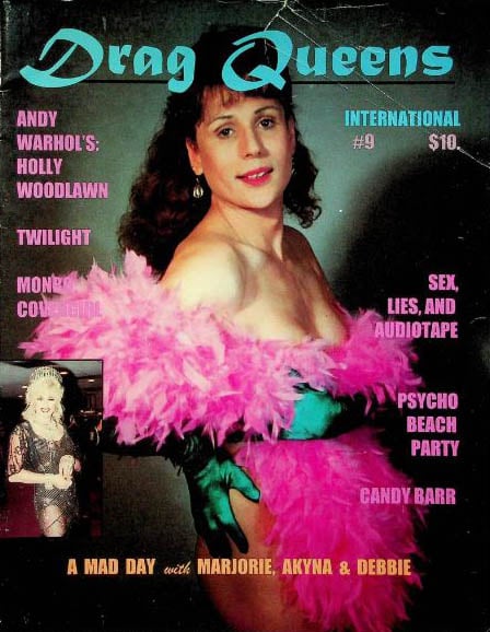 Drag Queens International # 9 magazine back issue Drag Queens International magizine back copy 