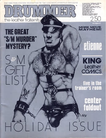 Drummer # 10 magazine back issue Drummer magizine back copy Drummer # 10 Gay Leather BDSM Subculture Adult Mens Magazine Back Issue Homosexual San Francisco Publishing. The Great S/M Murder Mystery?.