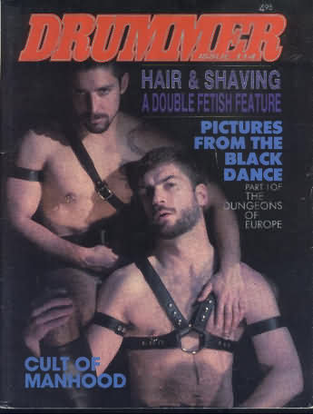 Drummer # 114 magazine back issue Drummer magizine back copy Drummer # 114 Gay Leather BDSM Subculture Adult Mens Magazine Back Issue Homosexual San Francisco Publishing. Hair & Shaving  A Double Fetish Feature.