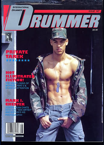 Drummer # 167 magazine back issue Drummer magizine back copy Drummer # 167 Gay Leather BDSM Subculture Adult Mens Magazine Back Issue Homosexual San Francisco Publishing. Private Tarek.