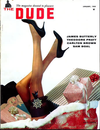 Dude January 1959 magazine back issue Dude magizine back copy Dude January 1959 Gay Adult Nude Male Magazine Back Issue Published by Dude Publishing Group. James Butterly Theodore Pratt.