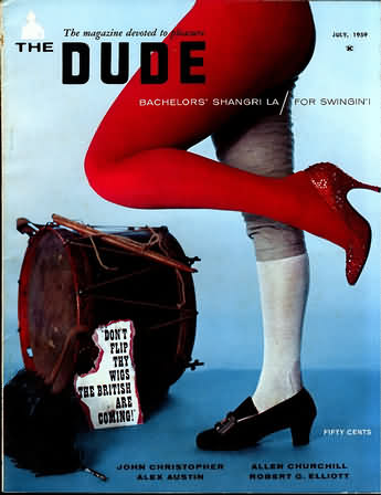 Dude July 1959 magazine back issue Dude magizine back copy Dude July 1959 Gay Adult Nude Male Magazine Back Issue Published by Dude Publishing Group. Bachelors Shangri la / For Swingin I.