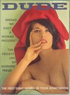 Dude September 1964 magazine back issue cover image