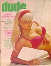 Dude March 1969 magazine back issue cover image