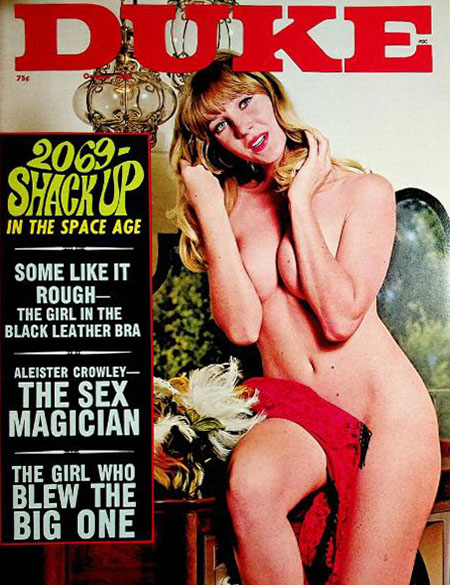 Duke October 1968 magazine back issue Duke magizine back copy 