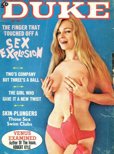 Duke December 1969 magazine back issue Duke magizine back copy 