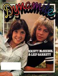 Kristy McNichol magazine cover appearance Dynamite # 9, March 1979