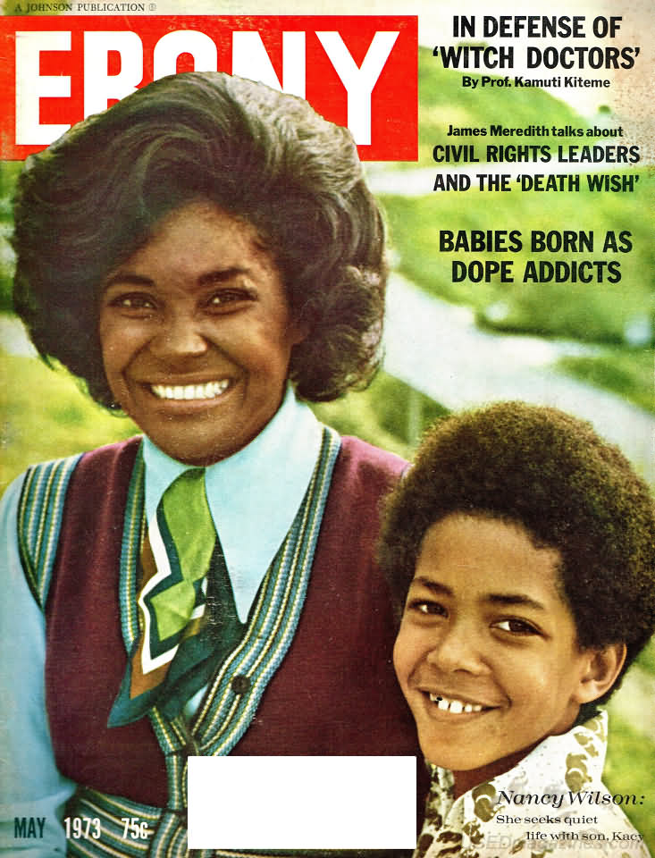 Ebony May 1973 magazine back issue Ebony magizine back copy 
