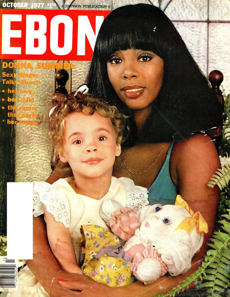 Ebony October 1977 magazine back issue Ebony magizine back copy 