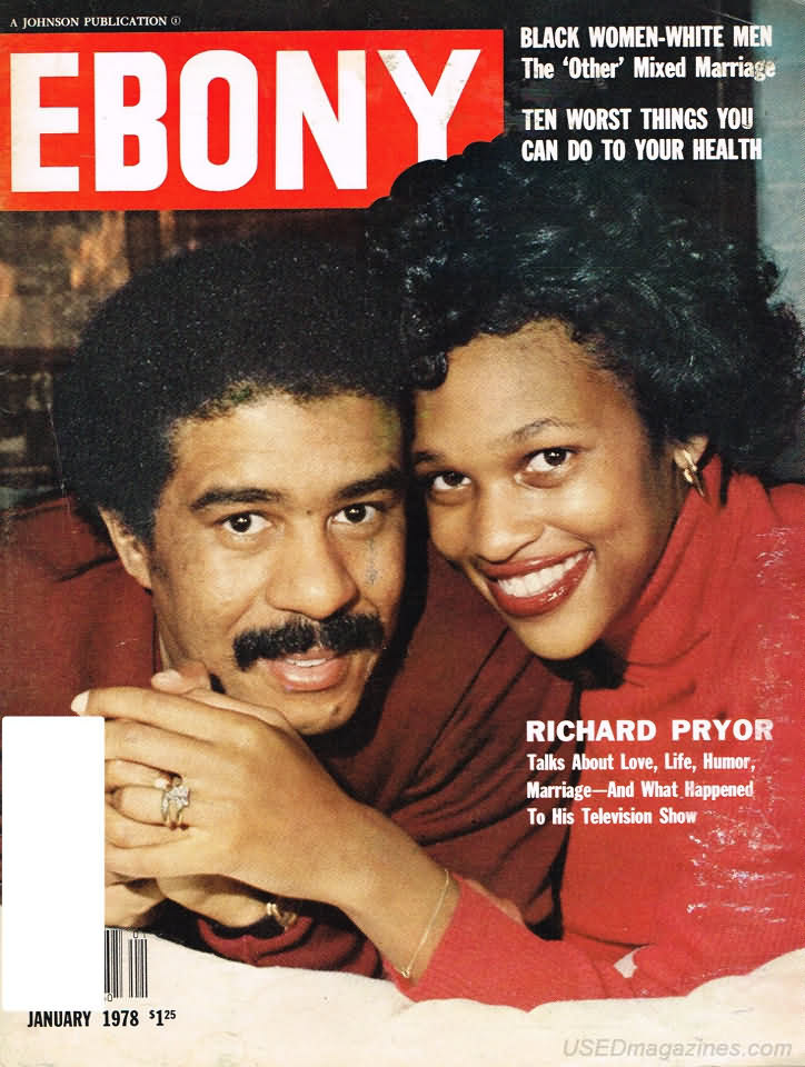 Ebony January 1978 magazine back issue Ebony magizine back copy 