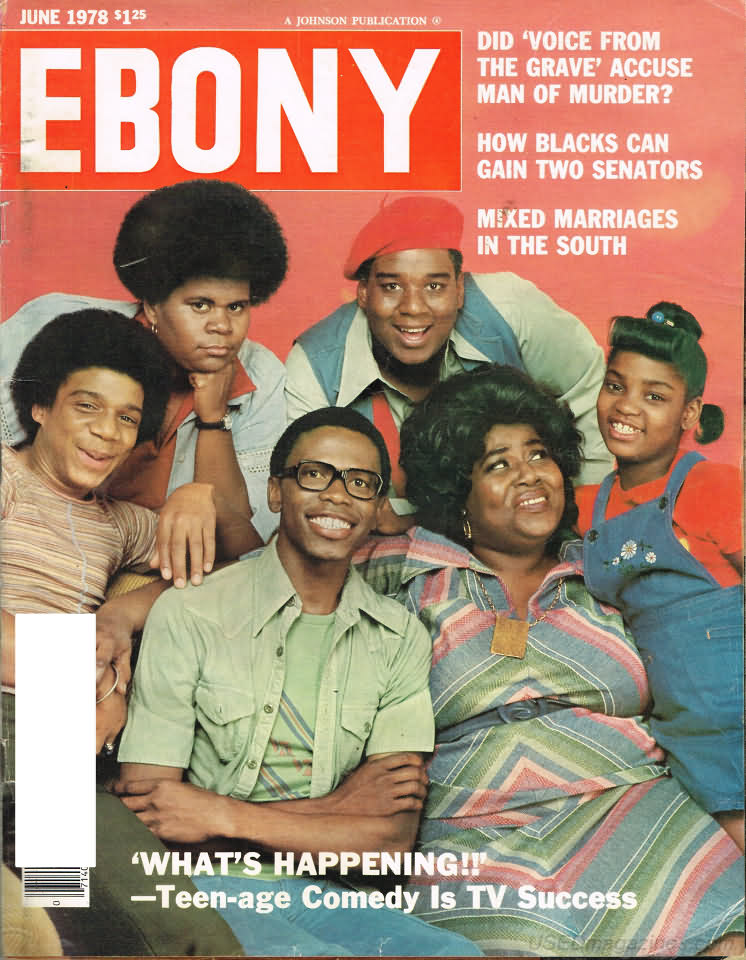 Ebony June 1978 magazine back issue Ebony magizine back copy 