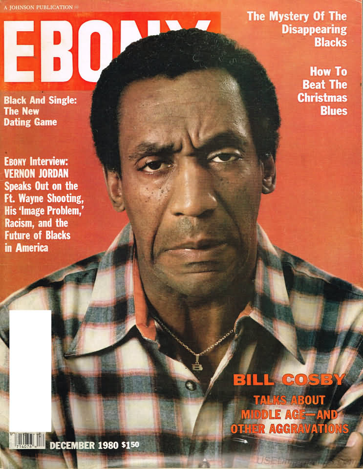 Ebony December 1980 magazine back issue Ebony magizine back copy 