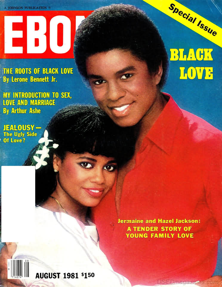 Ebony August 1981 magazine back issue Ebony magizine back copy 