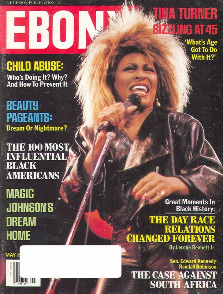 Ebony May 1985 magazine back issue Ebony magizine back copy 