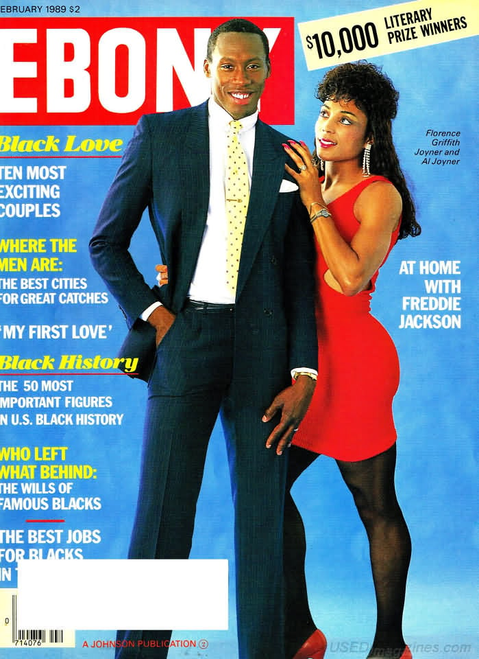 Ebony February 1989 magazine back issue Ebony magizine back copy 